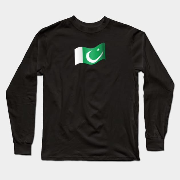 Pakistan Long Sleeve T-Shirt by traditionation